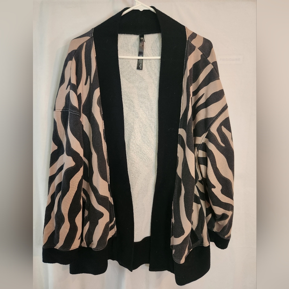 Victoria's Secret Zebra Print Cardigan